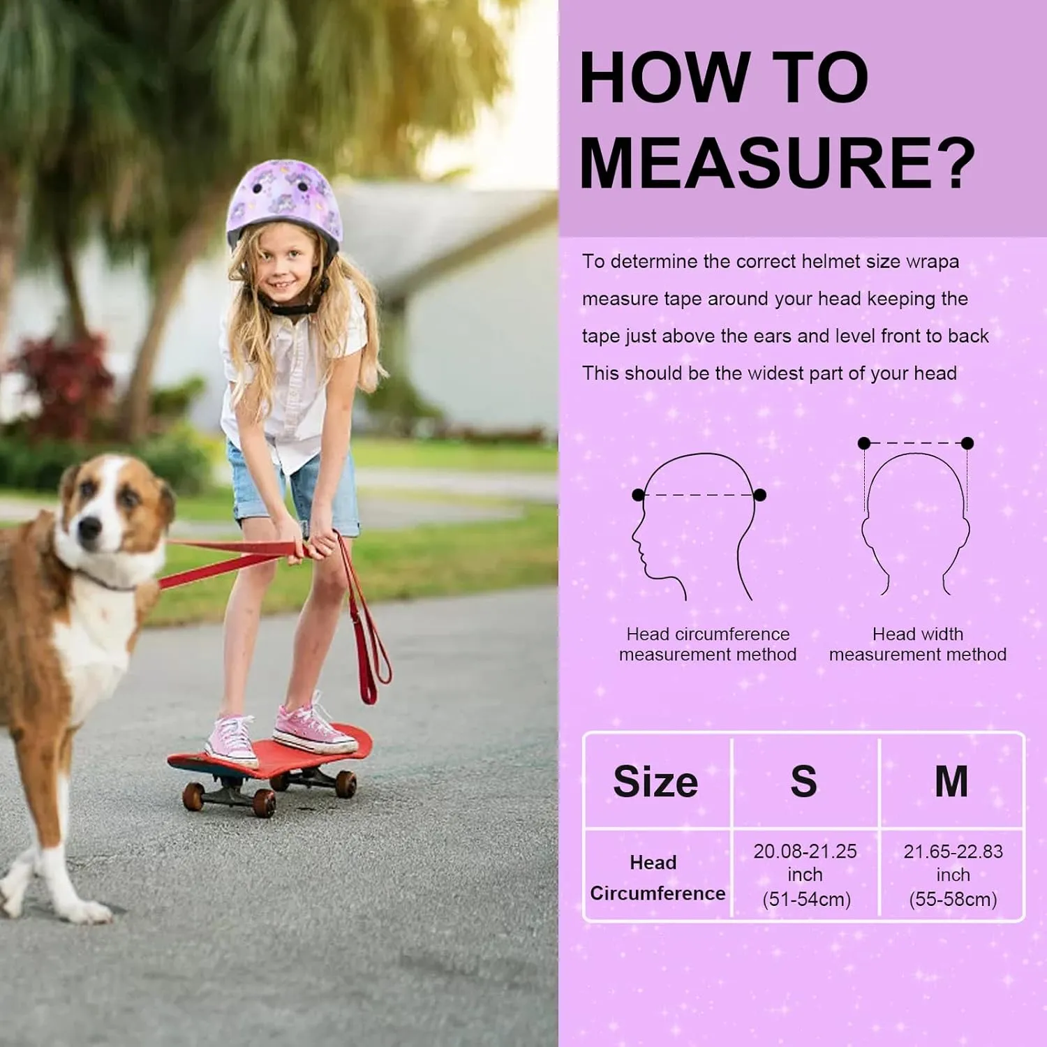 Adjustable Skateboard Bike Protective Helmet for Toddler Girls Kids Youth Boys CPSC Certified for Sports Bicycle Scooter Inline Roller Skating Rollerblading Cycling