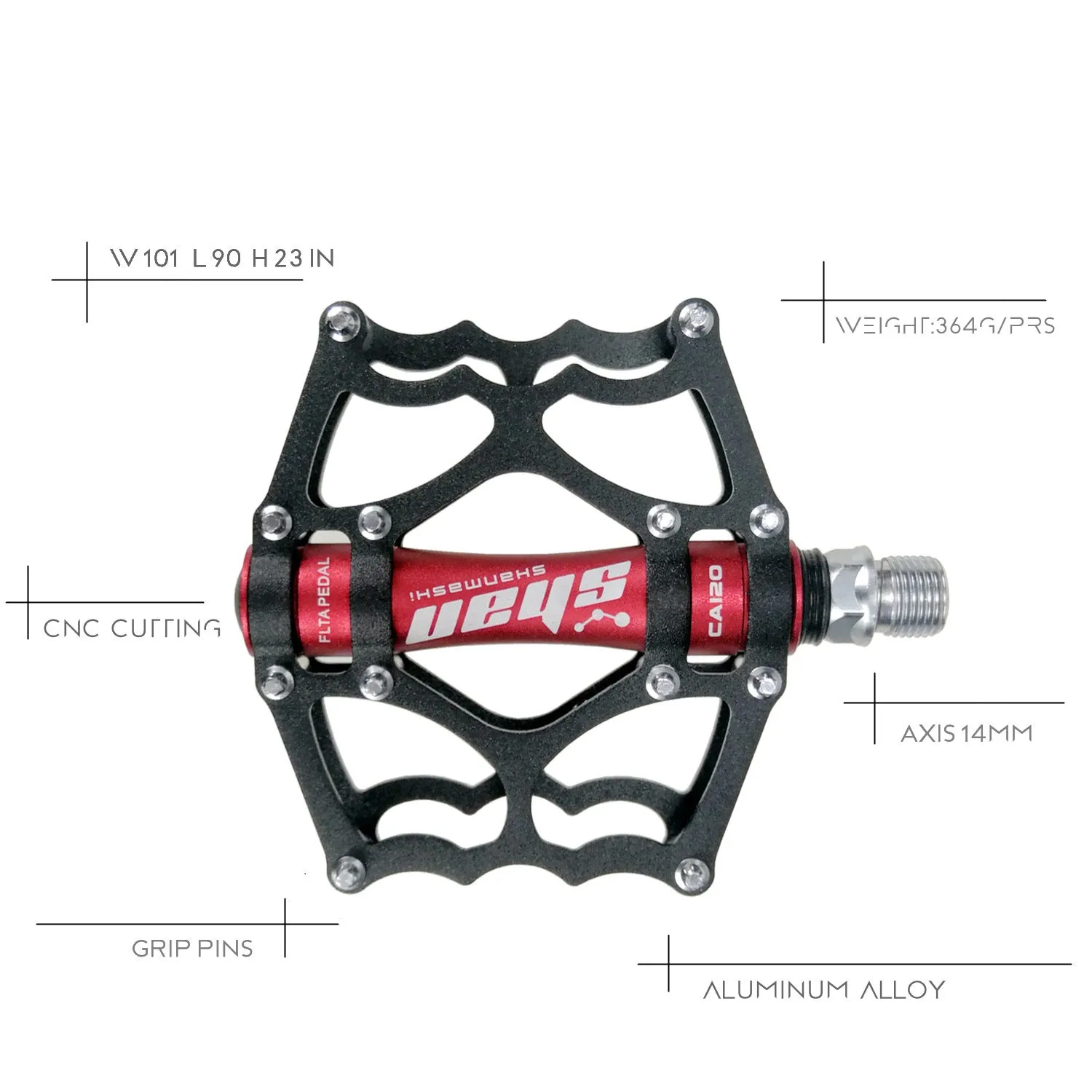 B633 Bike Pedals