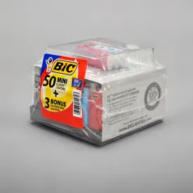 Bic Lighter Mini 50 ct. (50 3 value)| Item no. 679