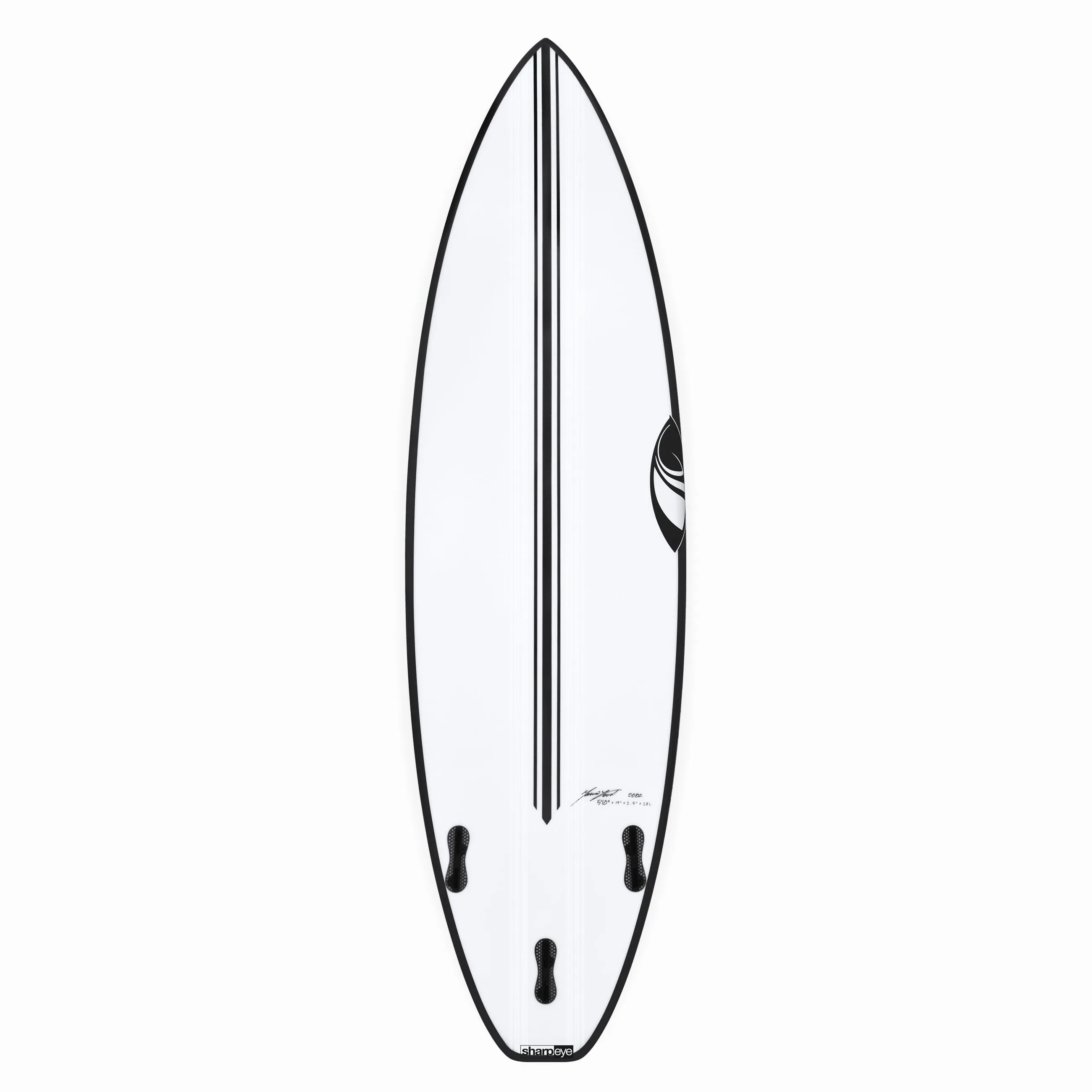 INFERNO 72 (E3 LITE) 5'10" x 19.25 X 2.62 - 29.40L, Squash, 3x  FCS 2 Fin Boxes, Epoxy E3 - ID:921321