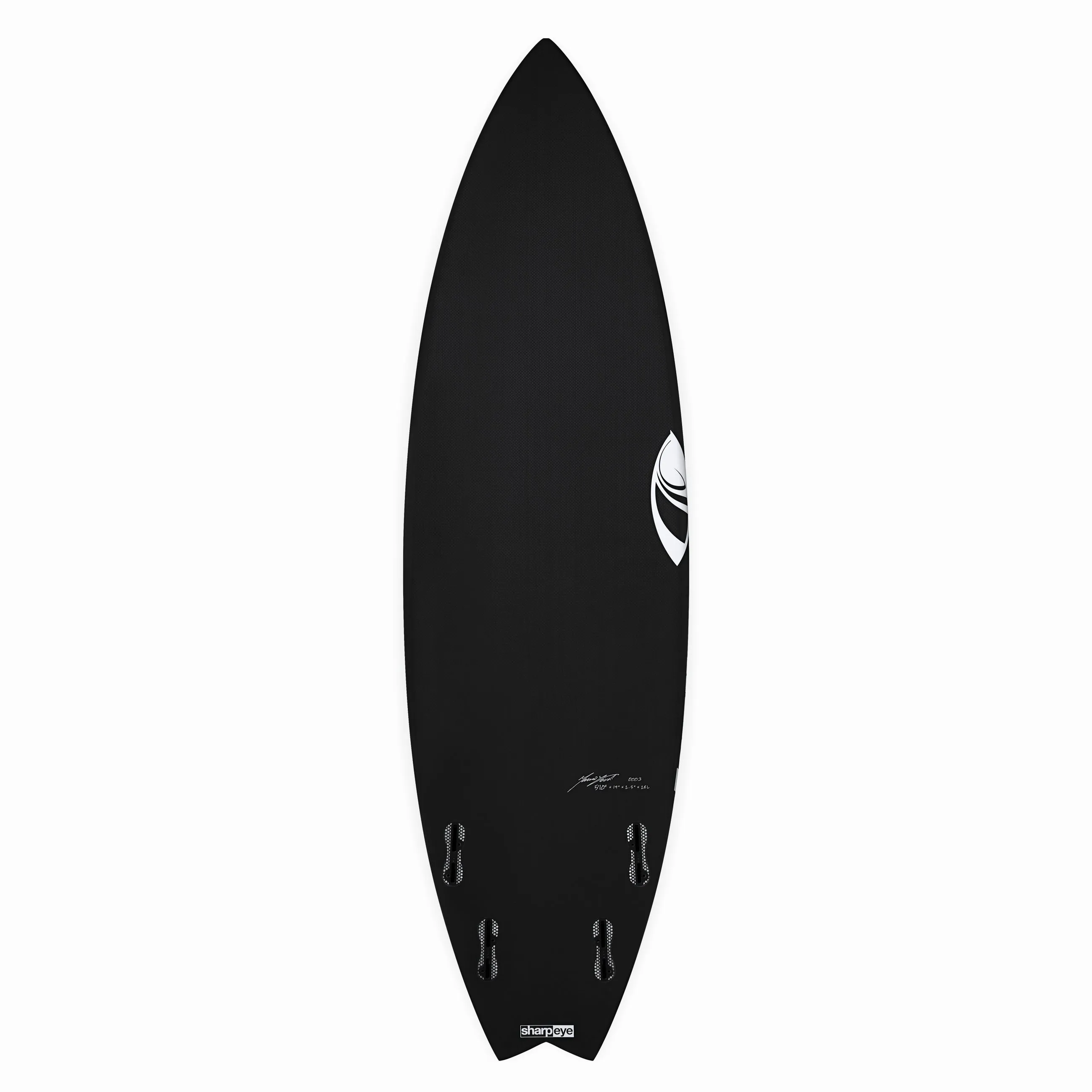 INFERNO FT (C1 LITE) 5'11" x 19.25 X 2.5 - 28.70L, Swallow, 4x  Futures Fin Boxes, C1 - ID:921905