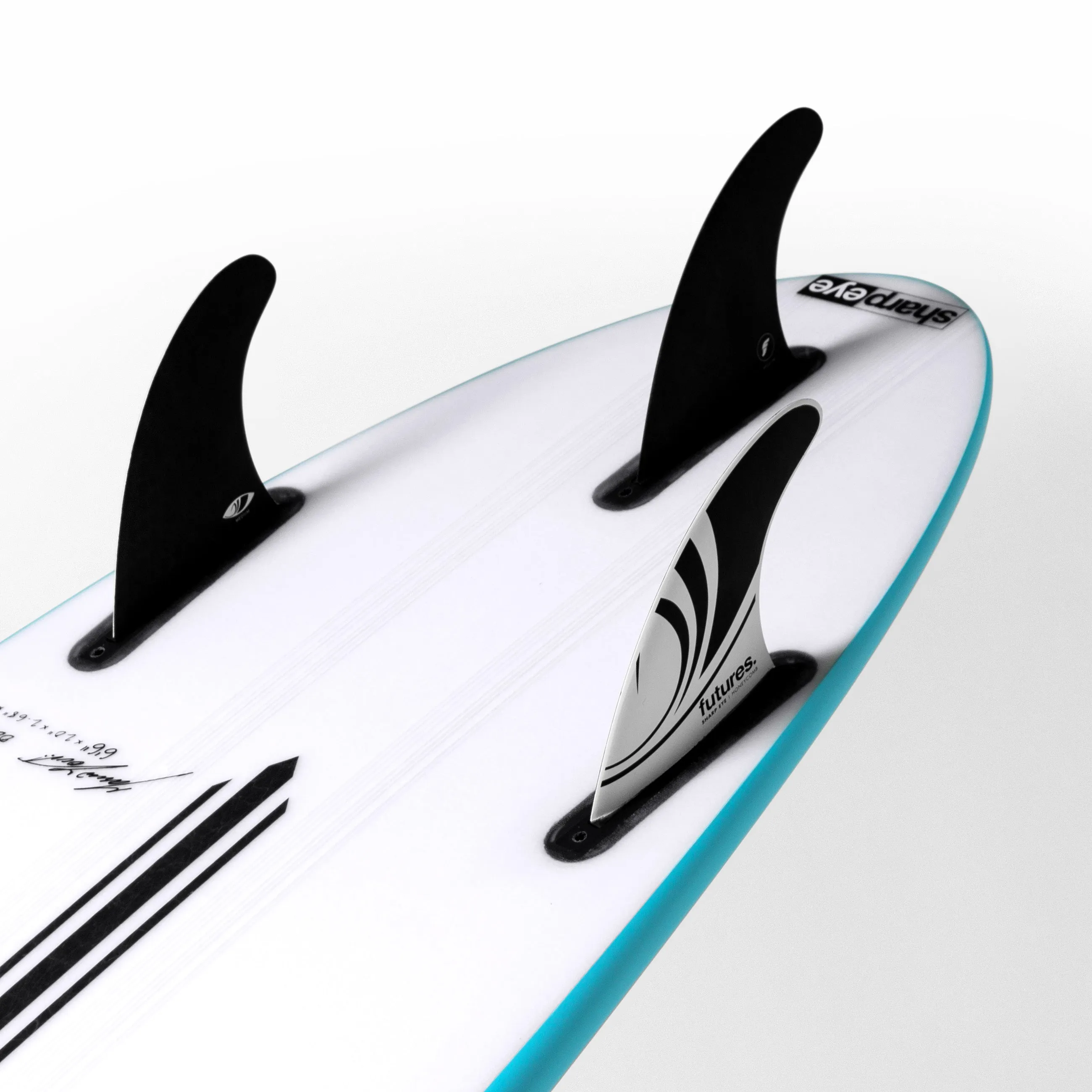 MIDGICIAN (E3 LITE) 6'10" x 21.0 X 2.7 - 41.60L, Round, 3x  FCS 2 Fin Boxes, Epoxy E3 - ID:852304