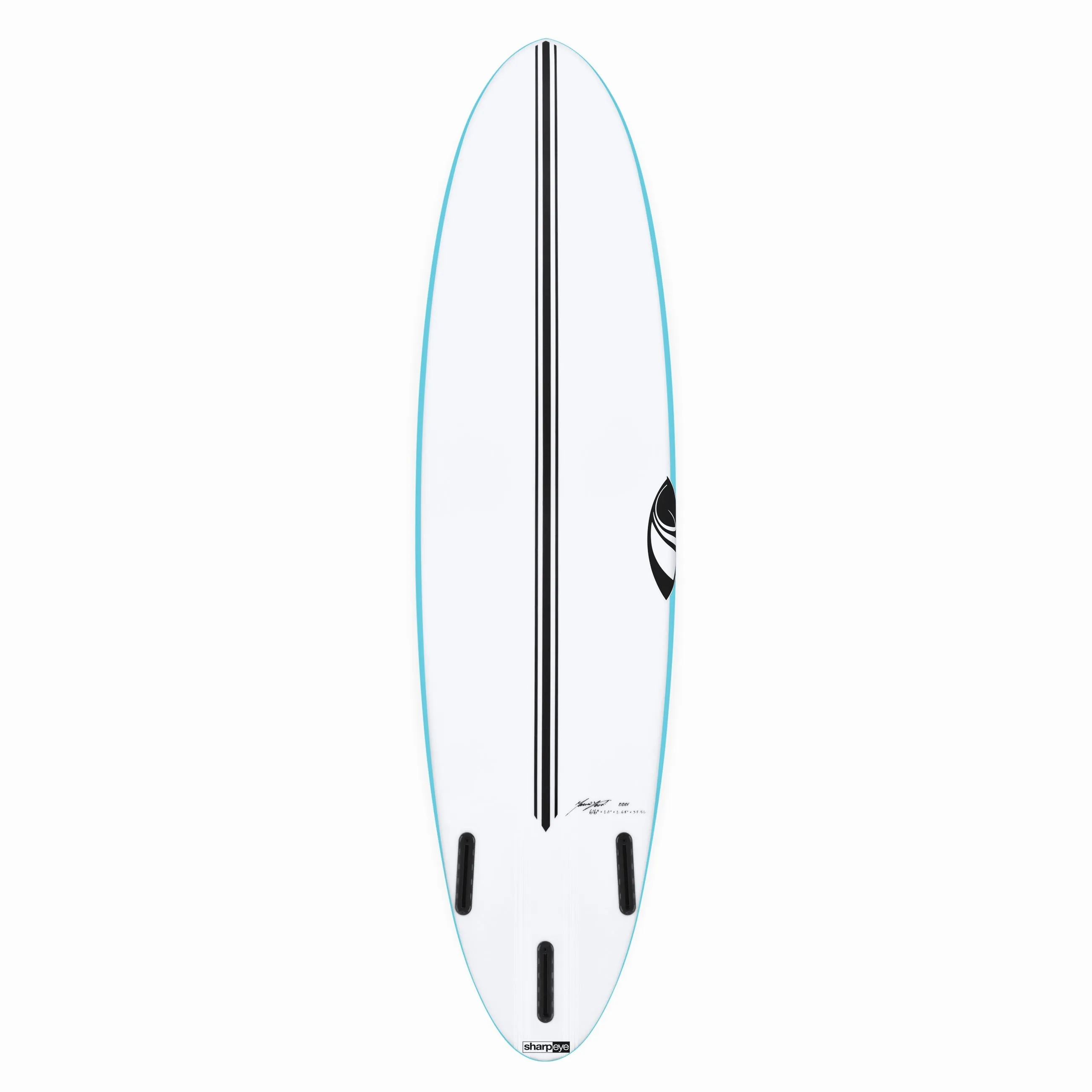 MIDGICIAN (E3 LITE) 6'10" x 21.0 X 2.7 - 41.60L, Round, 3x  FCS 2 Fin Boxes, Epoxy E3 - ID:852304