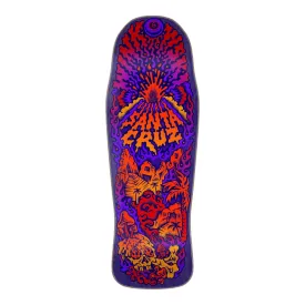 Santa Cruz Shaped Skateboard Deck Winkowski Volcano 10.34”