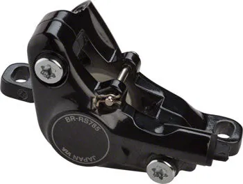 Shimano BR-RS785 Hydraulic Disc Brake Caliper With Resin Pads With Fins, Front or Rear