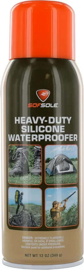 Sof Sole Silicone Waterproofer Spray for Boots,Tents and Outdoor Gear 12-ounce