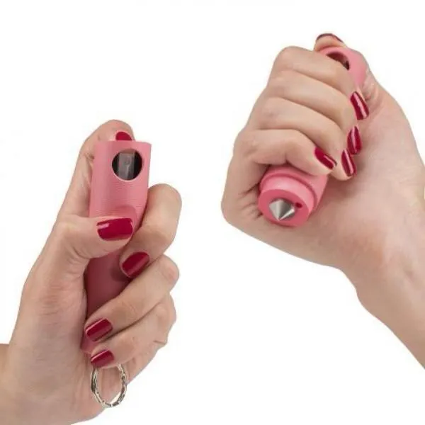 Two-in-One Pepper Spray & Emergency Glass Breaker