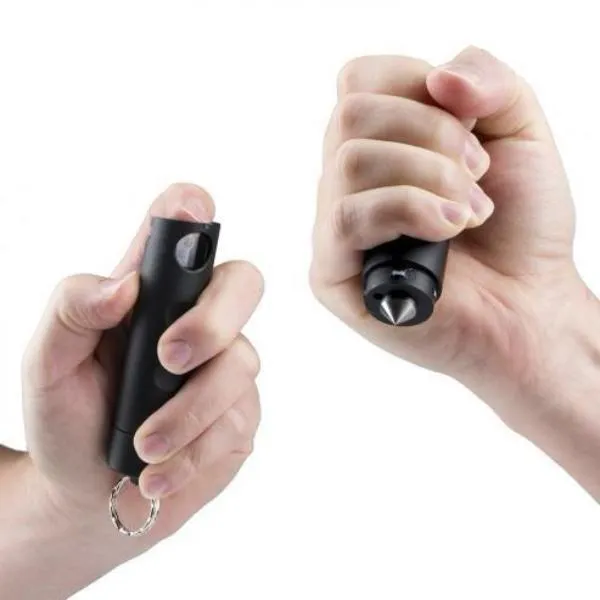 Two-in-One Pepper Spray & Emergency Glass Breaker