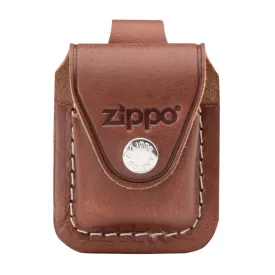 Zippo Leather Pouch With Belt Loop - Brown LPLB
